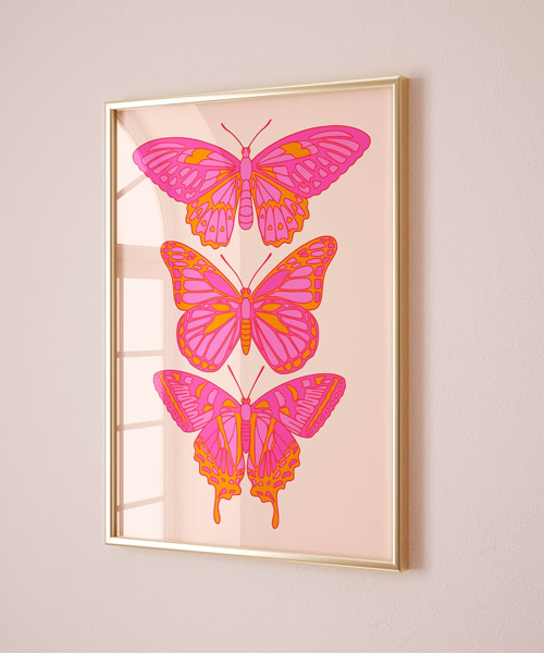 Schmetterling Wandkunst
